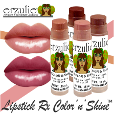 ERZULIE® Organic Color and Shine Lipstick Rx
