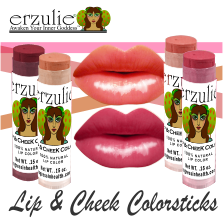 ERZULIE® Organic Lipstick and Blush Colorstick