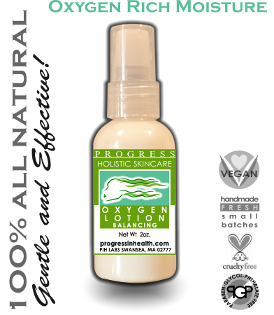 Natural and Organic Oxygen Facial Moisturizer Lotion