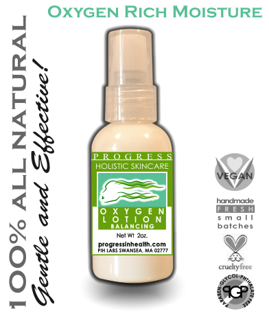 Natural and Organic Oxygen Facial Moisturizer Lotion