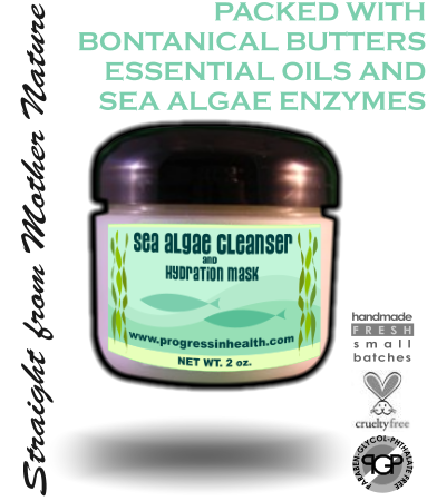 Organic Mineral Sea Algae  Facial Mask & Cleanser