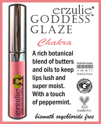 All Natural Mineral Lip Gloss Goddess Glaze  3 Choices