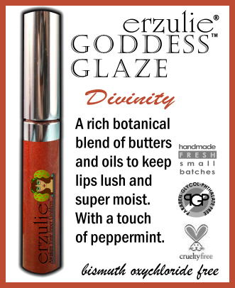 All Natural Mineral Lip Gloss GODESS GLAZE  in  DIVINITY